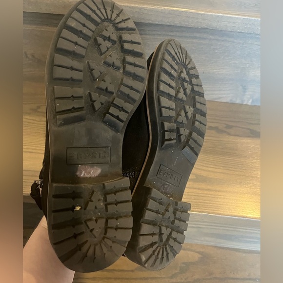 Esprit Saige Bootie in Black Suede Size 8 - Picture 11 of 11